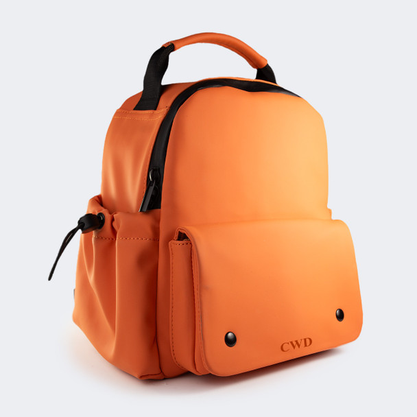 Orange Lunch Sling Backpack - Stamped Orange Lunch Sling Backpack - Stamped