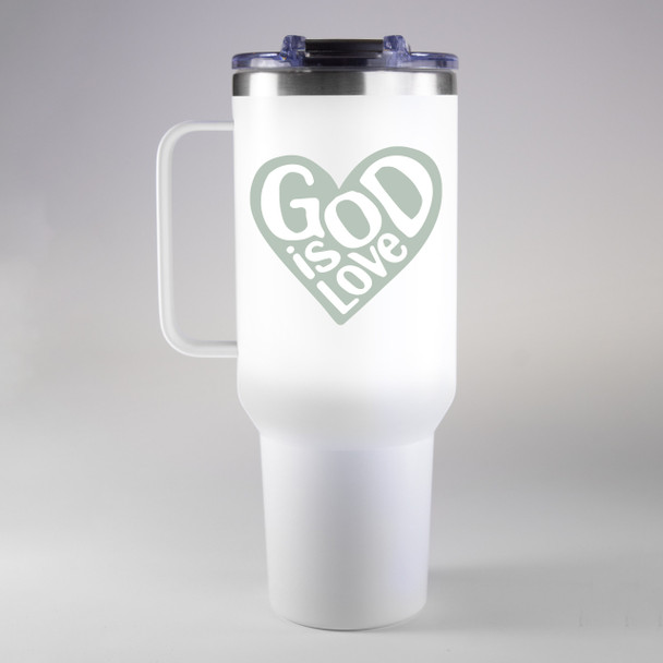 "The Bev"  God Is Love Tumbler 40 oz.