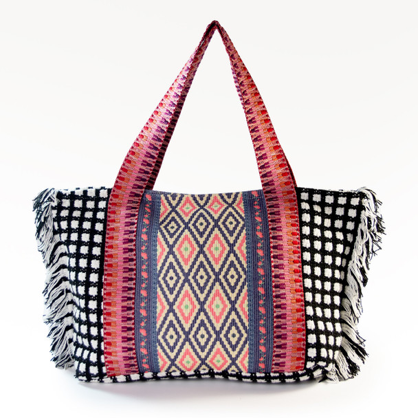 Indy Fringe Large Boho Tote