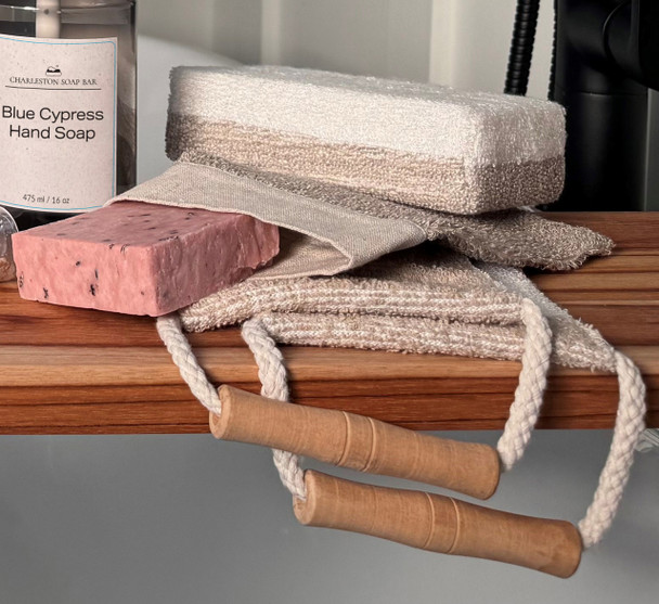 Natural Ramie & Bamboo Spa Set