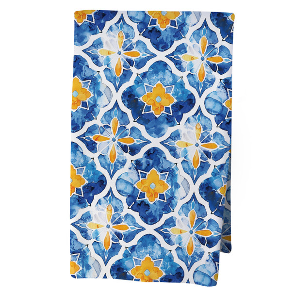 Mediterranean Petals Ultra Fiber Hand Towel Mediterranean Petals Ultra Fiber Hand Towel