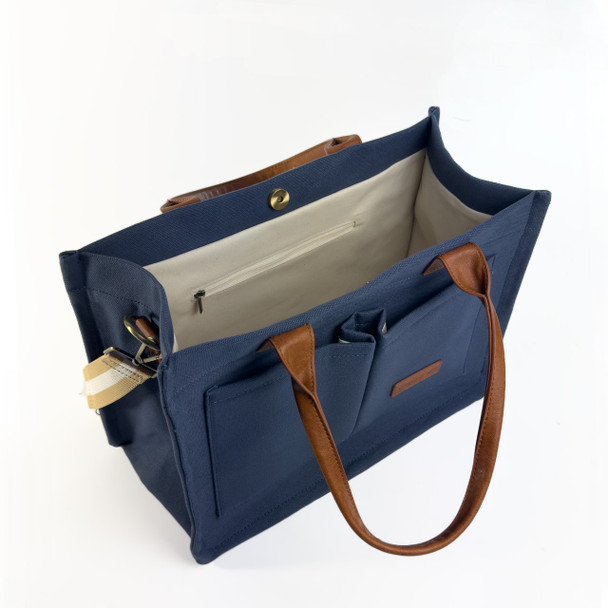 Daily Tasker Tote - Navy