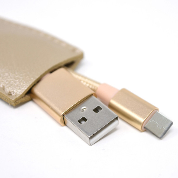 Goldstone Tassel Charging Key Chain