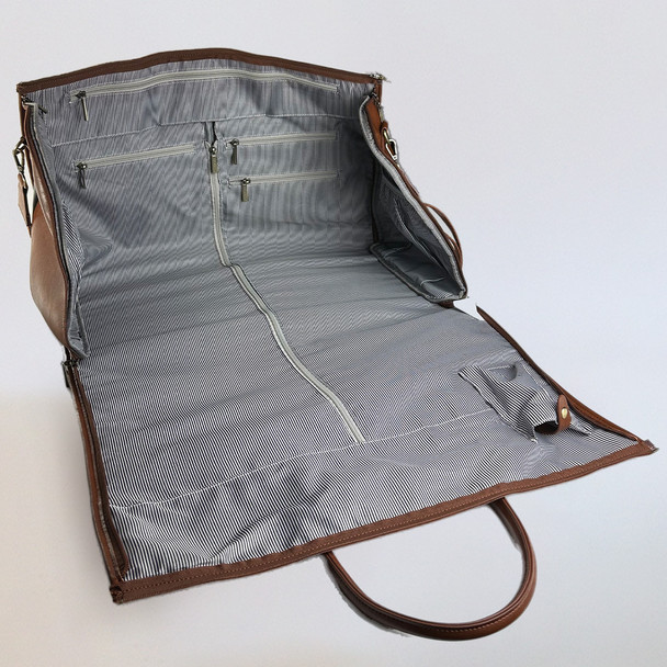 Commuter 2-in-1 Garment Duffle Bag - Brown