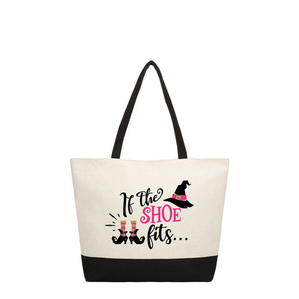Shoe Fits Color Block Tote