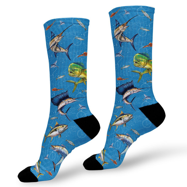Gamefish Personalized Socks