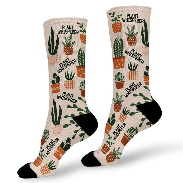 Plant Whisperer Personalized Socks
