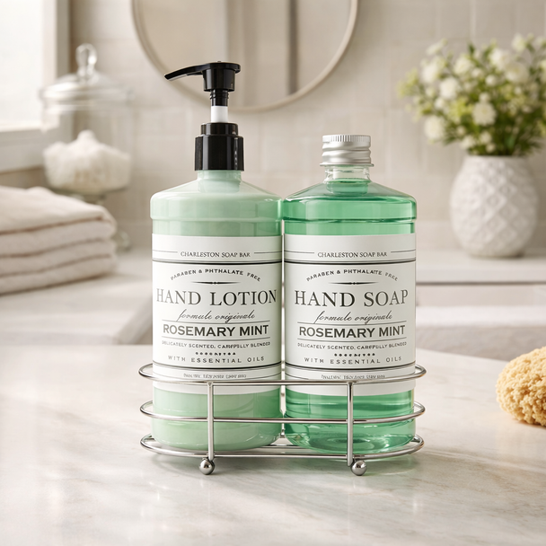 Rosemary Mint Hand Soap & Lotion Set 