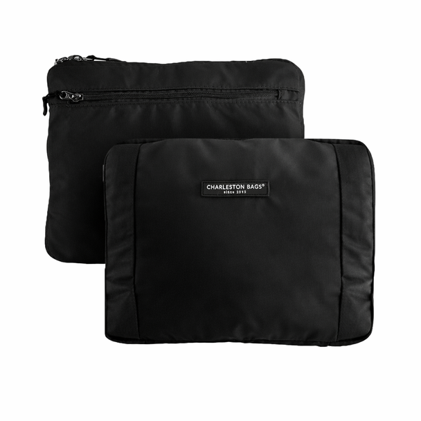 Overachiever Packable Zip Tote - Black