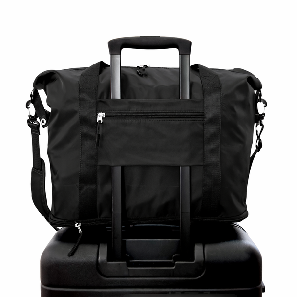 Overachiever Packable Zip Tote - Black