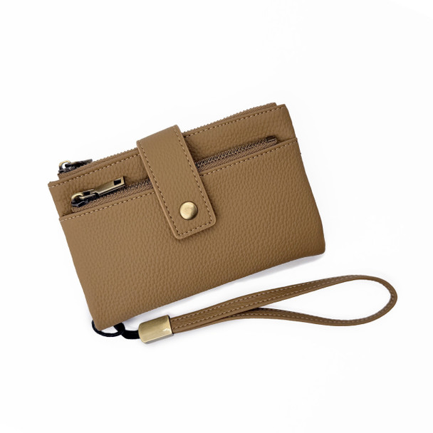 Sedona Wristlet Wallet - Tan