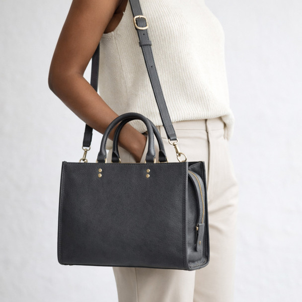 Burke Satchel - Dark Gray