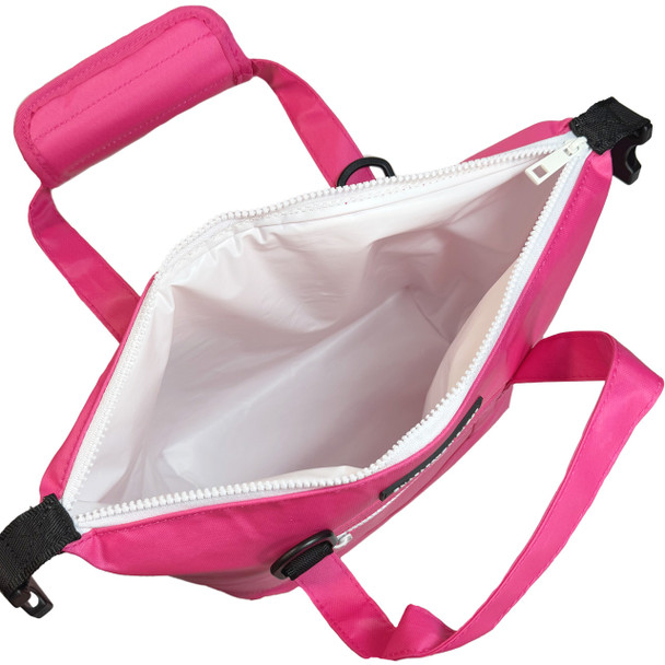 Poppy Cooler Tote - Hot Pink