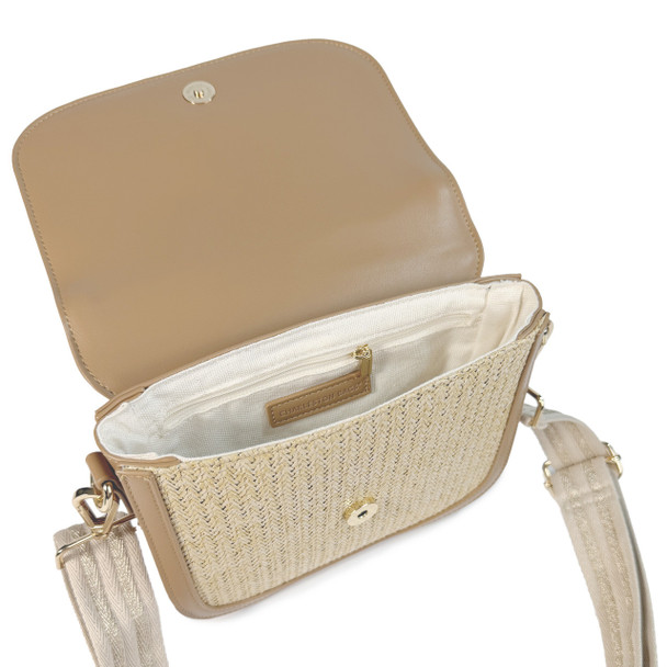 Greer Saddlebag - Taupe