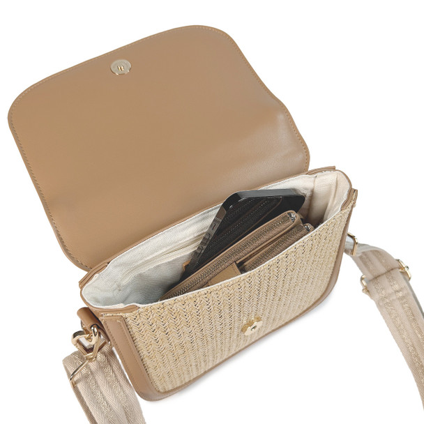 Greer Saddlebag - Taupe