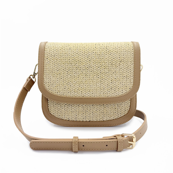 Greer Saddlebag - Taupe