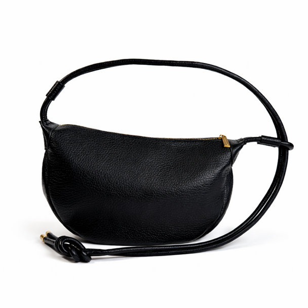 Ripley Convertible Tote - Black -Embroidered