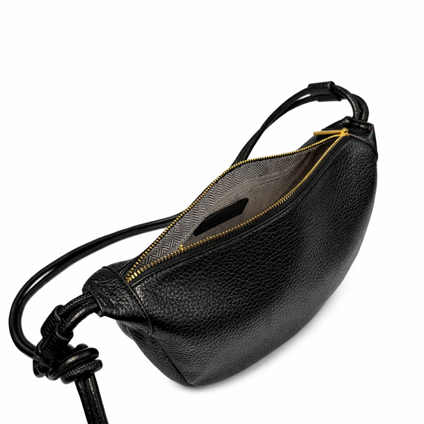 Ripley Convertible Tote - Black -Embroidered