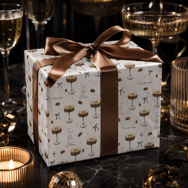 Tini Bit Older Personalized Gift Wrap