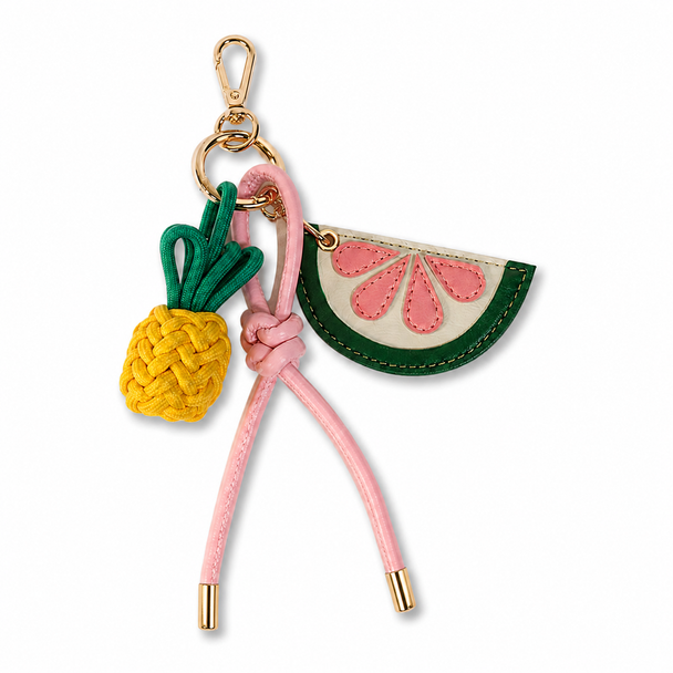 Pop Citrus Knot Bag Charm