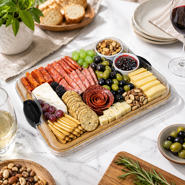 Charcuterie On-The-Go Board