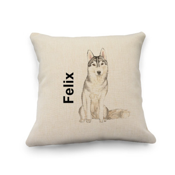Husky Natural Pillow Cover Husky Natural Pillow Cover