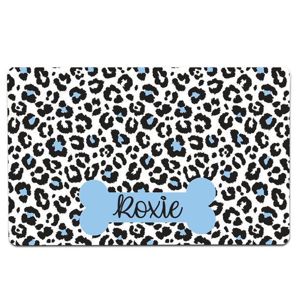 Blue Leopard Pet Mat