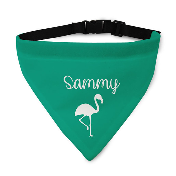 Flamingo Pet Bandana Collar