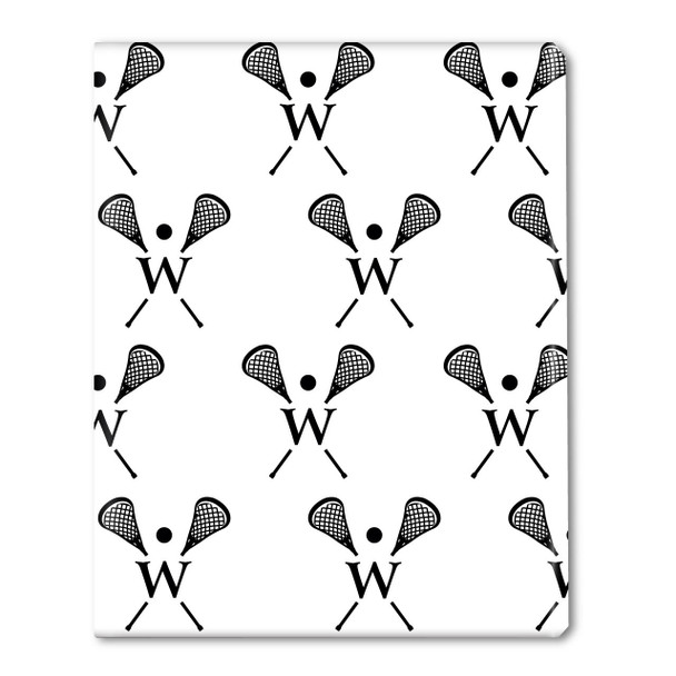 Lacrosse Monogram Gift Wrap