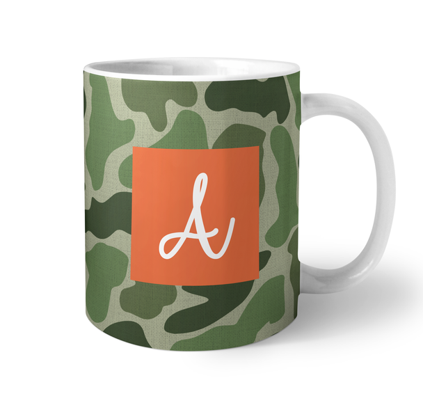 Textured Camo Coffee Mug