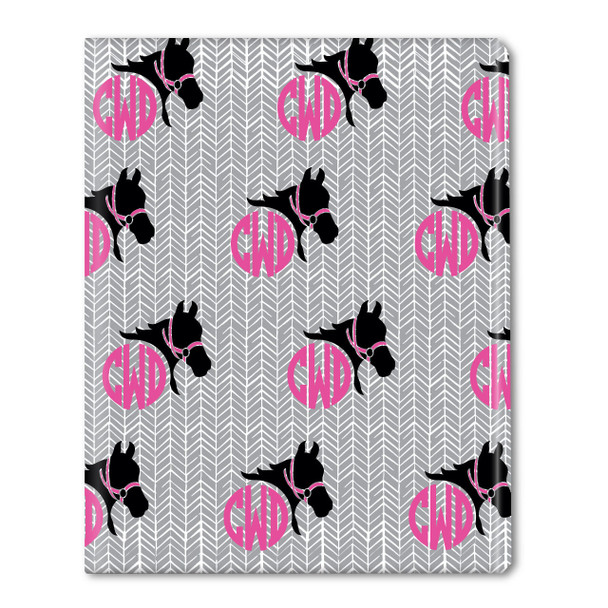 Horse Monogram Gift Wrap