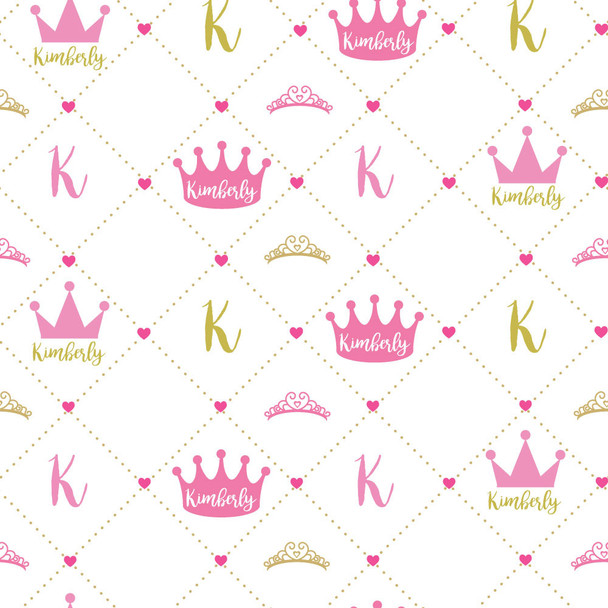 Princess Name Personalized Gift Wrap
