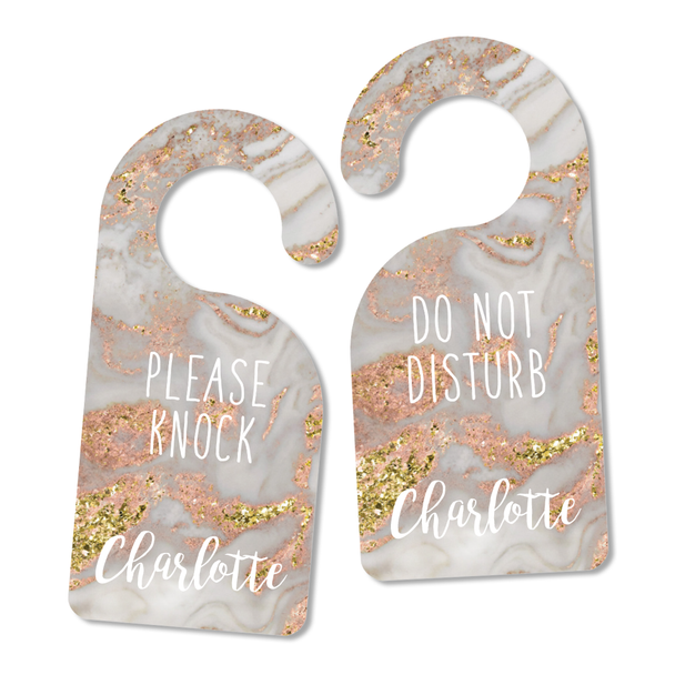 Rosegold Door Hanger