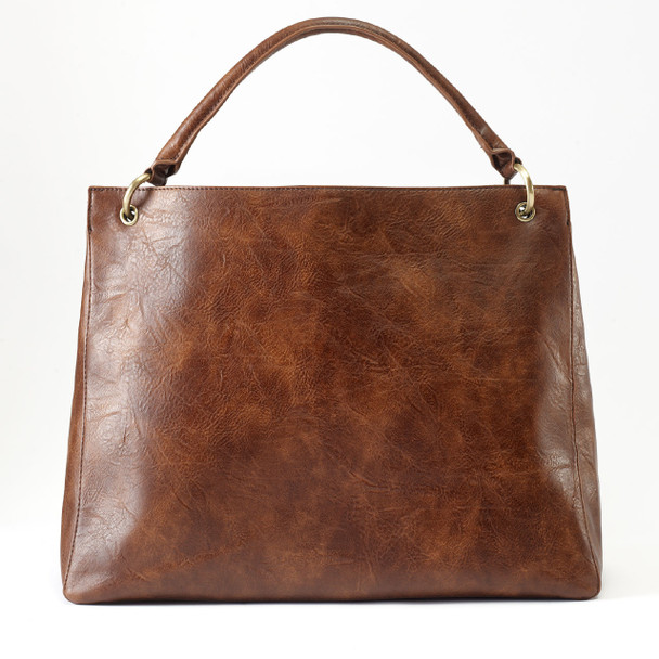 Brown Townsend Tote - Vegan Leather