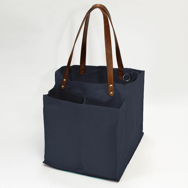 Navy Canvas Ultimate Market  Tote