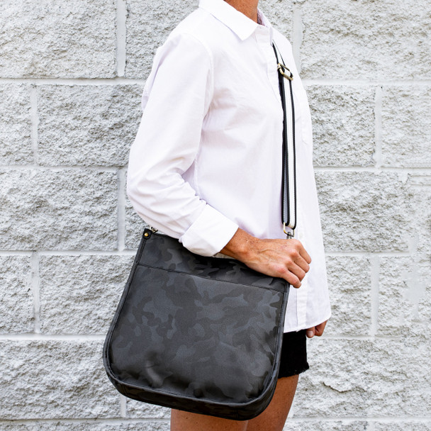 Greys Camo Lenox Saddlebag - Vegan Leather