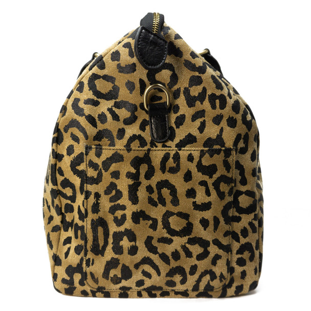 Leopard Duffie Overnighter Bag Leopard Duffie Overnighter Bag