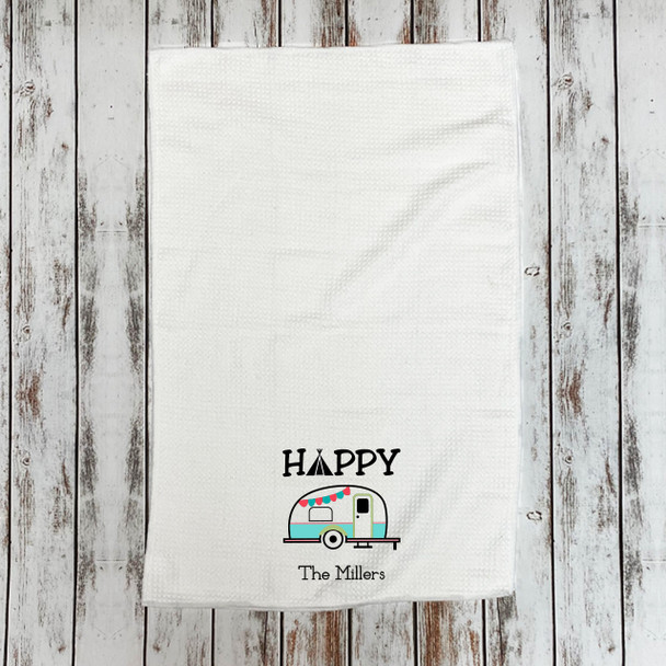 Happy Camper Microfiber Hand Towel