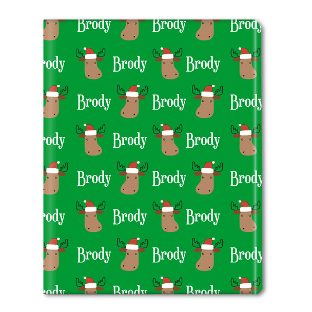 Merry Chrismoose Personalized Gift Wrap