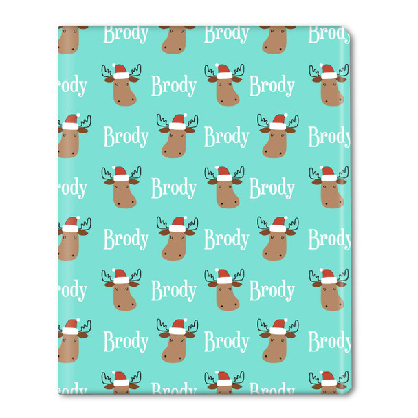 Merry Chrismoose Personalized Gift Wrap