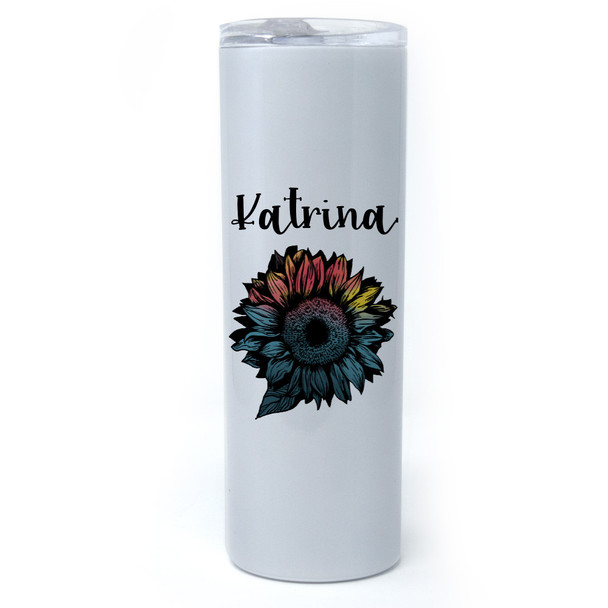 Sunflower Fade Slim Tumbler 20 oz.