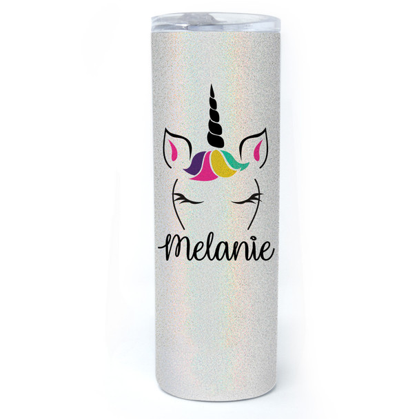 Unicorn Name Shimmer Tumbler 20 oz.