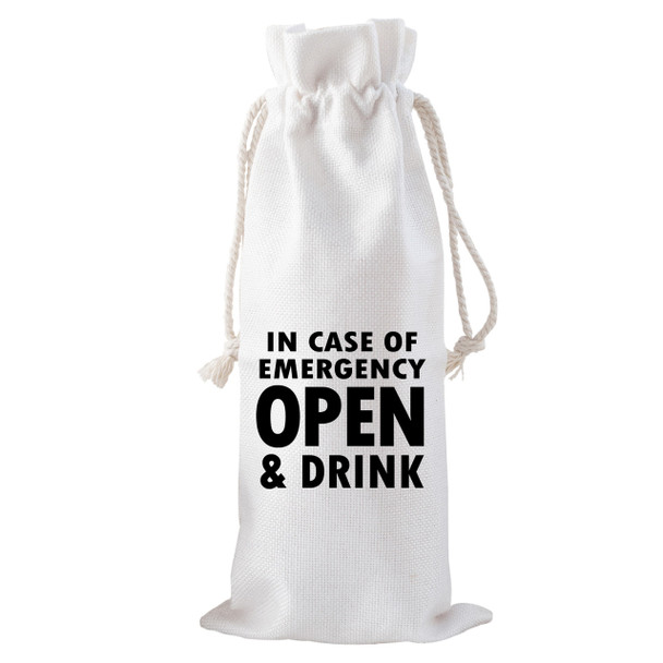 ICE Open & Drink Drawstring Bottle Tote