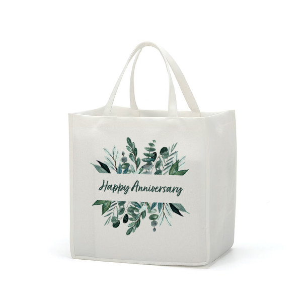 Watercolor Foliage Small Gift Tote