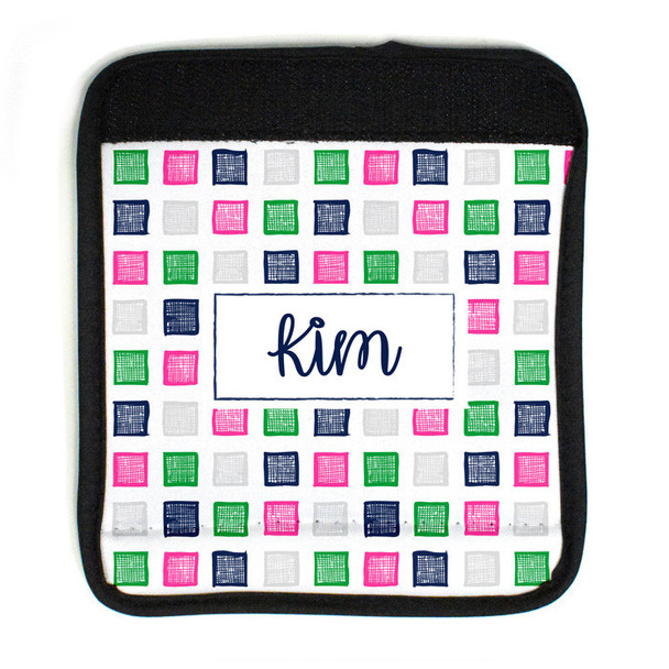 Razz Pink Color Cubes Handle Wrap Razz Pink Color Cubes Handle Wrap