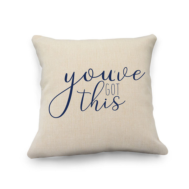 You've Got This Natural Pillow Cover