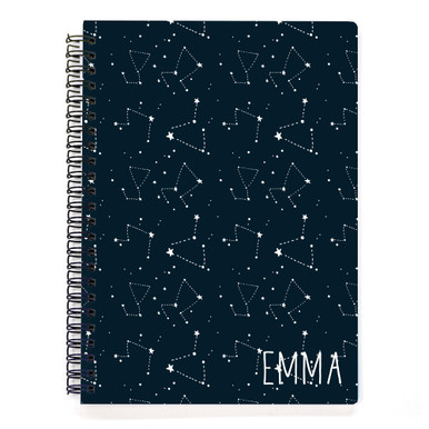 Notebook Emma Constellations Spiral Notebook - Emma & Brody