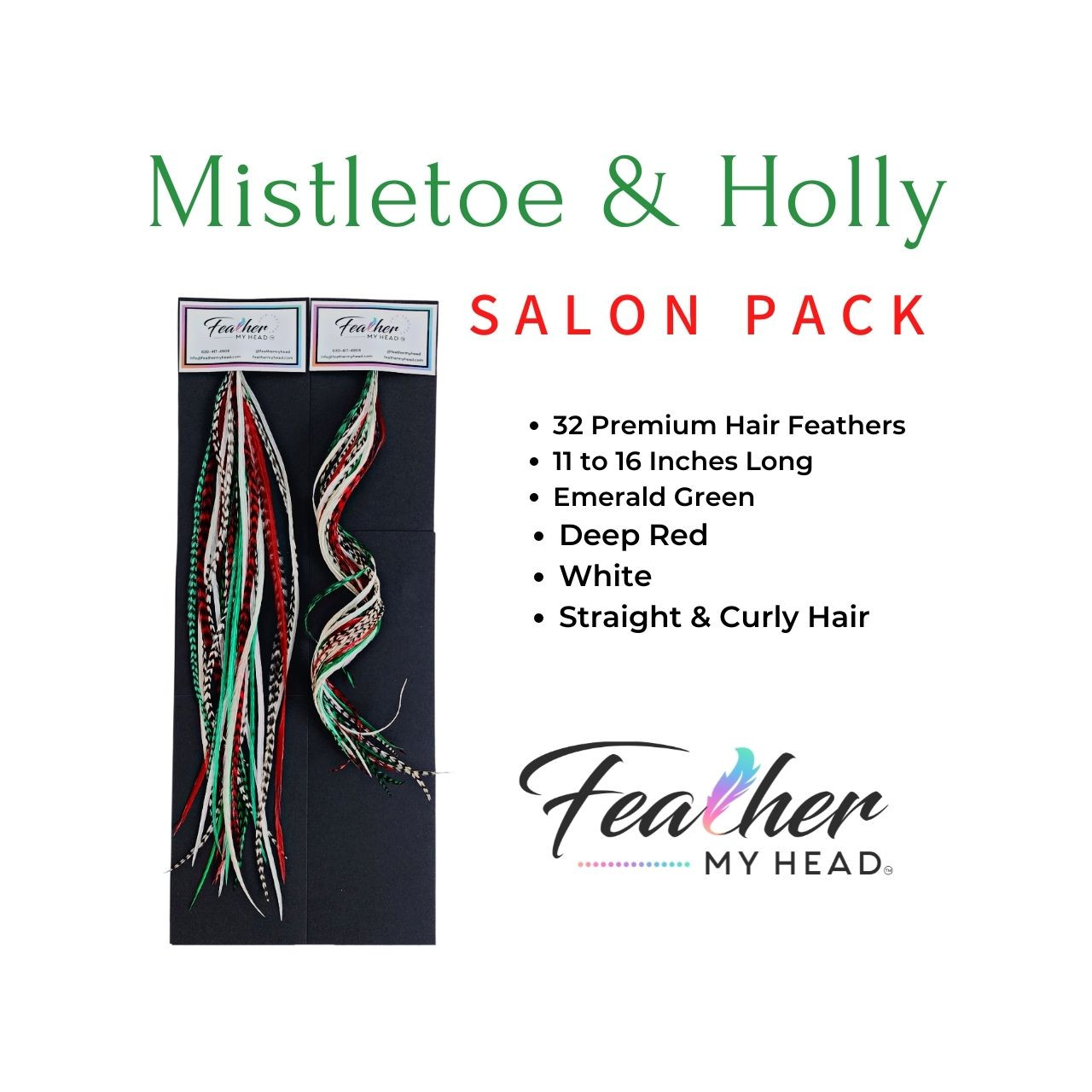 Hair Feathers, Starter kits and Salon packs