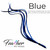 Blue Feather Hair Extension Kit