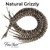 Our natural grizzly hair feathers are a premium grade, perfect for adding length and fullness to your hair. Our feathers are sourced only from the USA and are available in a variety of lengths and quantities. They're heat resistant, so you can wash, blow dry, straighten and curl them as you please!